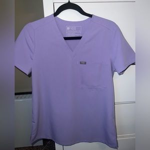 women's Lavender Dew Catarina™ - One-Pocket Scrub Top - XS / Lavender Dew